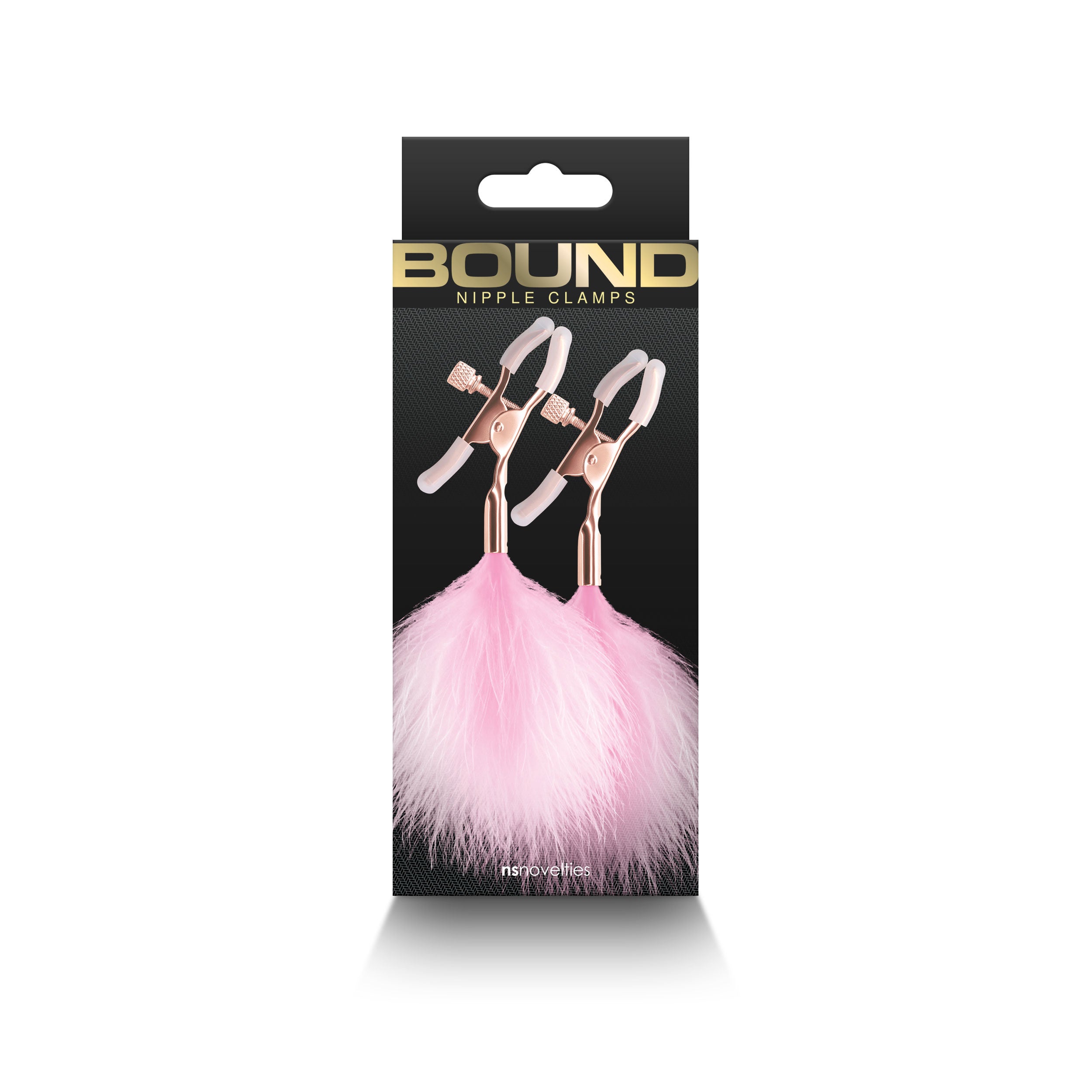 "Bound - Nipple Clamps - F1 - Pink NSN-1302-34"