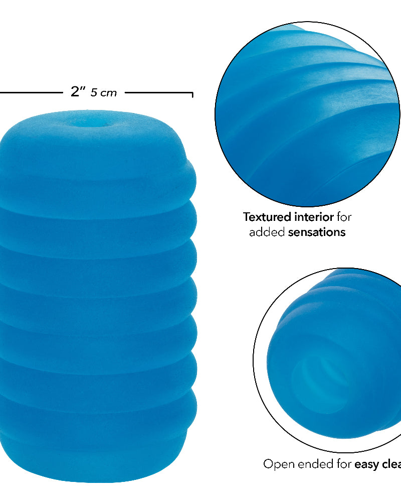 "Pop Sock Ribbed - Blue SE0936203"