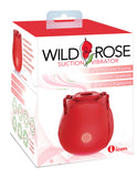 "Wild Rose Suction Vibrator - Red IC1700"