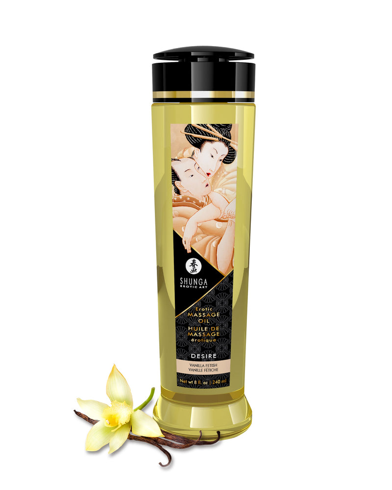 "Massage Oils - Desire - 8 Fl. Oz. Vanilla SHU1207"