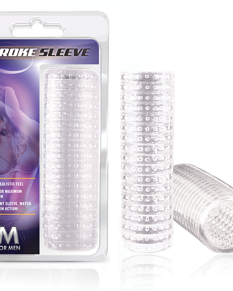 M for Men Stroke Sleeve - Clear
