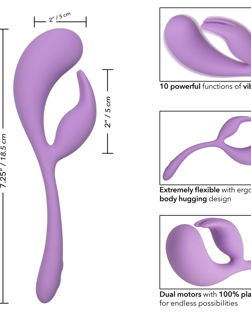 "Elle Liquid Silicone Dual Flicker SE4365253"