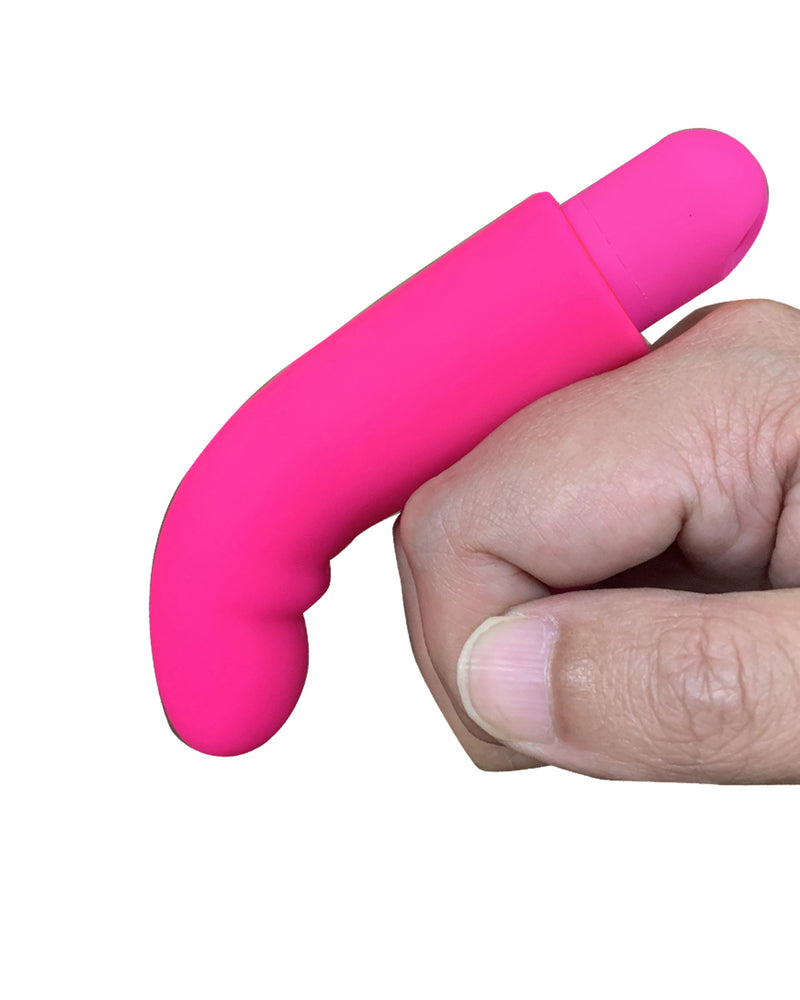 "Sadie Silicone Finger Vibrator - Pink MTMA2005"