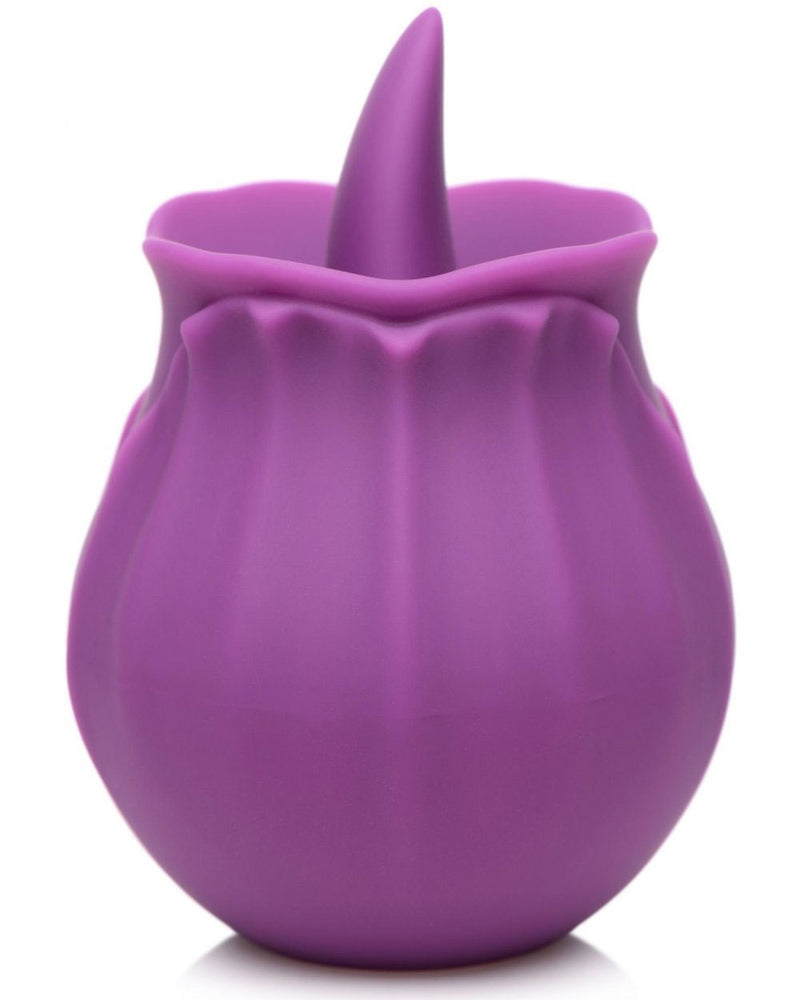 "Inmi - Bloomgasm Wild Violet Licking Silicone Stimulator - Violet INM-AG777"