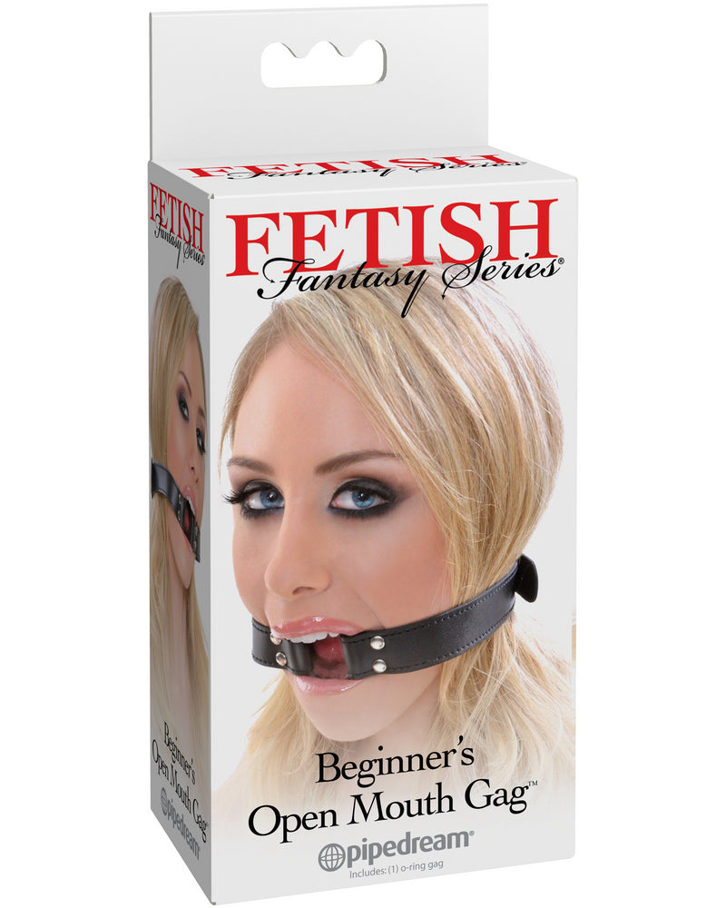 "Fetish Fantasy Series Beginners Open Mouth Gag - Black PD2132-23"