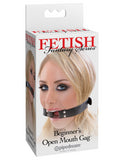 "Fetish Fantasy Series Beginners Open Mouth Gag - Black PD2132-23"