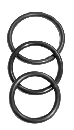 "Sex and Mischief Nitrile Cock Rings 3 Pack SS100-34"