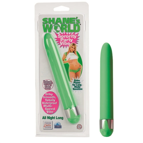 "Shanes World Sorority Party Vibe All Night Long - Green SE0536502"