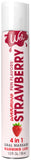 "Wet Warming Fun Flavors - Strawberry - 4 in 1 Lubricant 1 Oz WT20442"