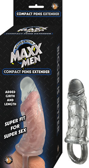 "Maxx Men Compact Penis Sleeve - Clear NW2660"