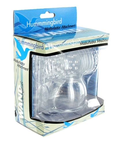 "Hummmingbird Masturbator Attachment - Clear WE-AA467"