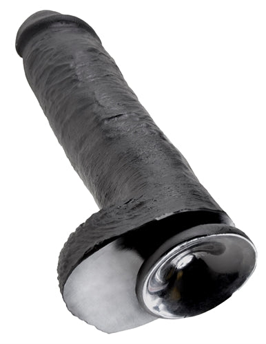 "King Cock 11 Inch With Balls - Black PD5510-23"