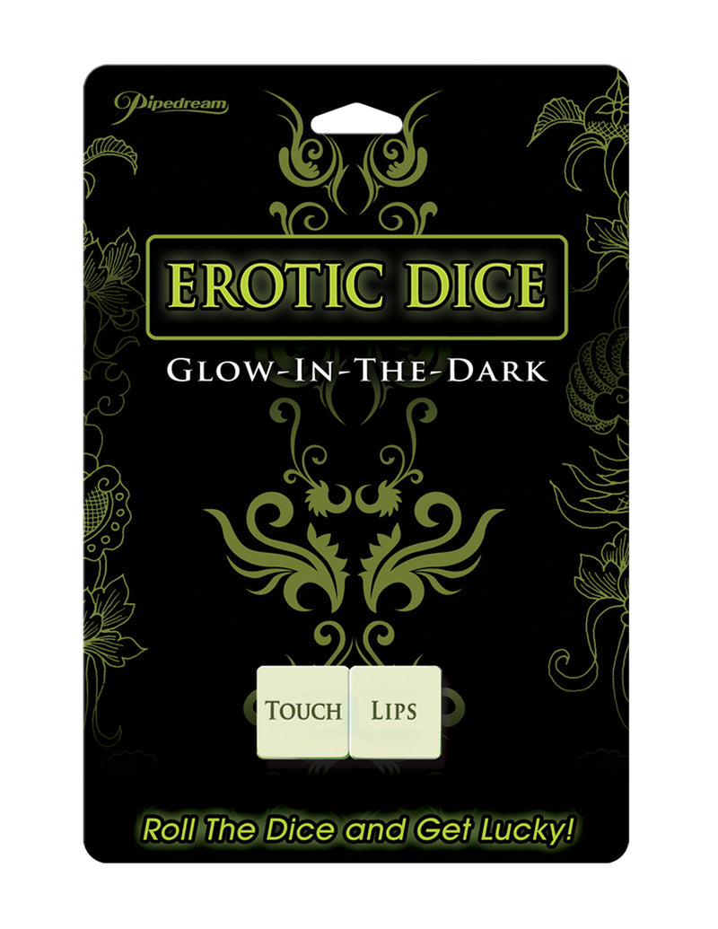 "Erotic Dice - Glow in the Dark PD8018-01"