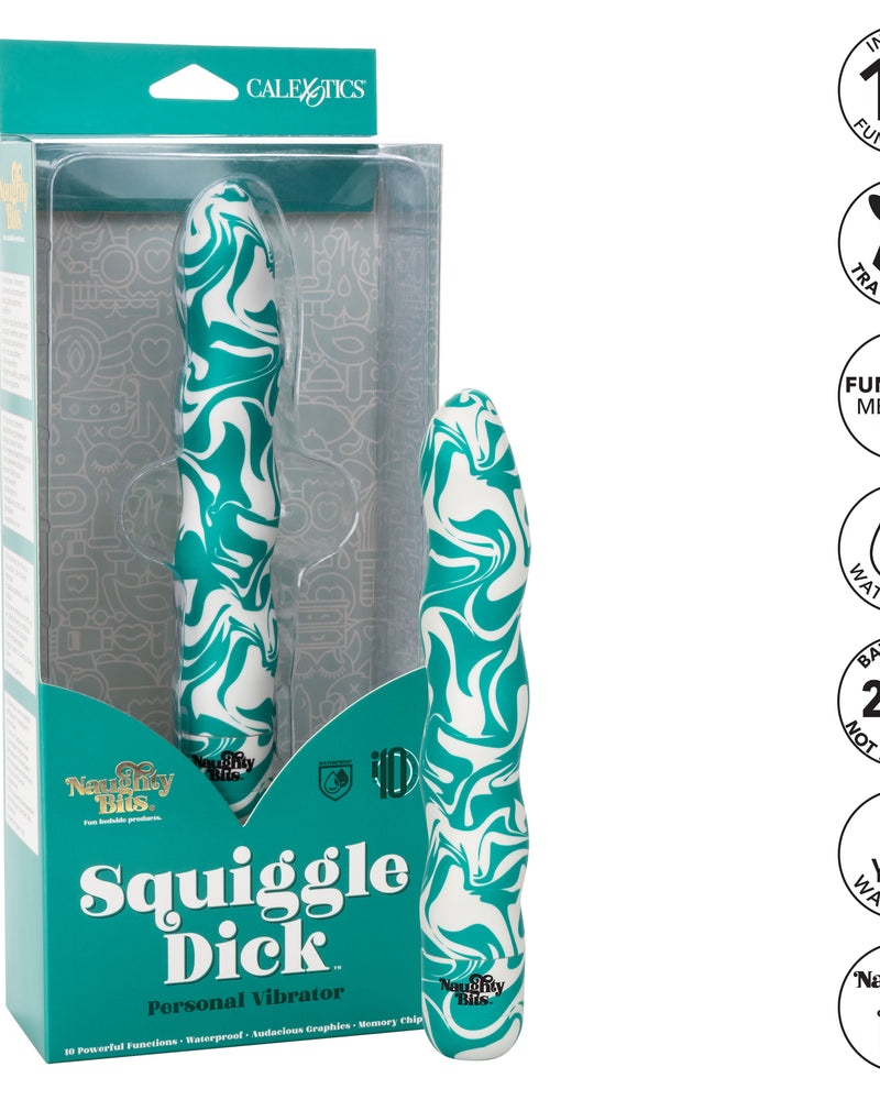 Naughty Bits Squiggle Dick Personal Vibrator