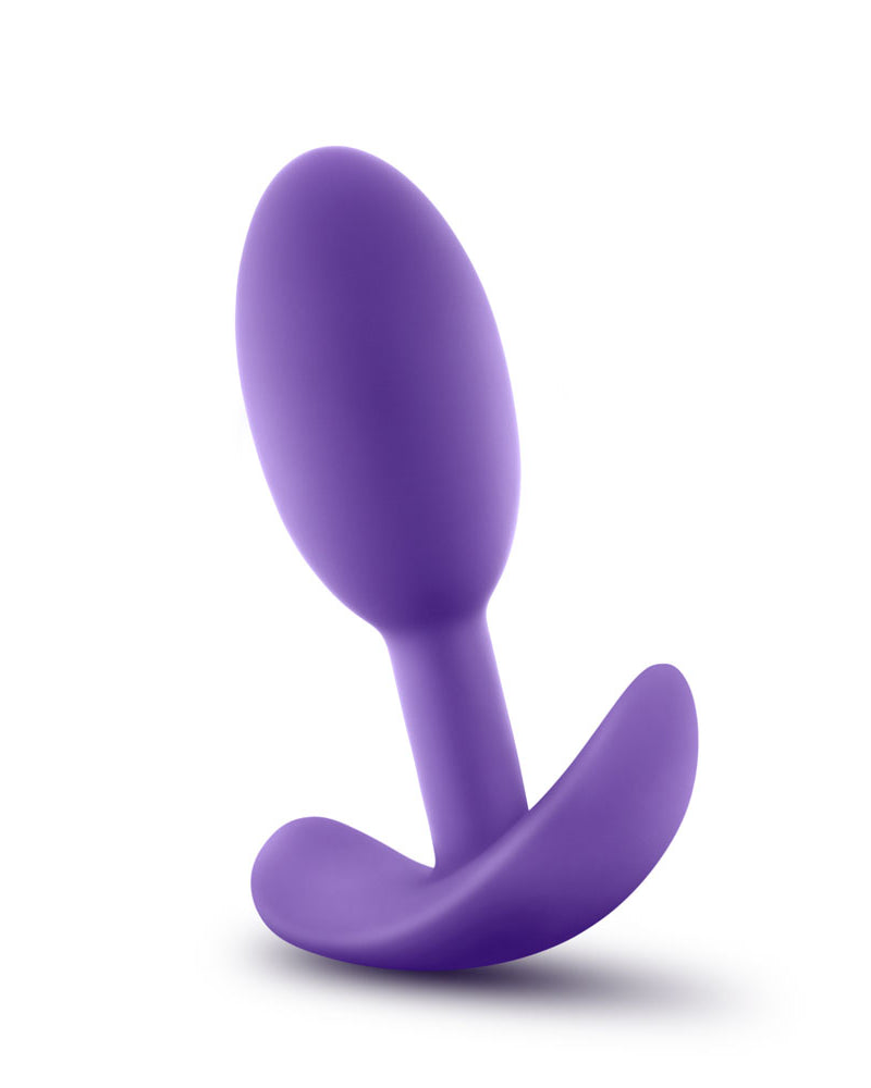 Luxe - Wearable Vibra Slim Plug - Small - Purple