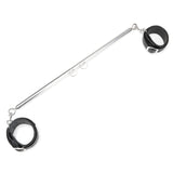 "Expandable Spreader Bar Set 24 Inches - 36 Inches With Detachable Leatherette Cuffs EL-LF1000"