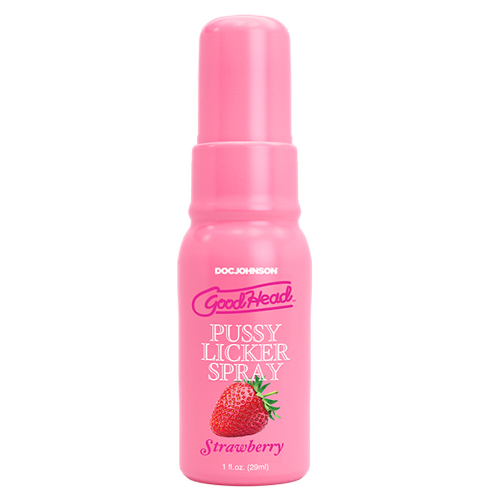 "Goodhead Pussy Licker Spray Strawberry 1 Fl Oz DJ1364-25-CD"