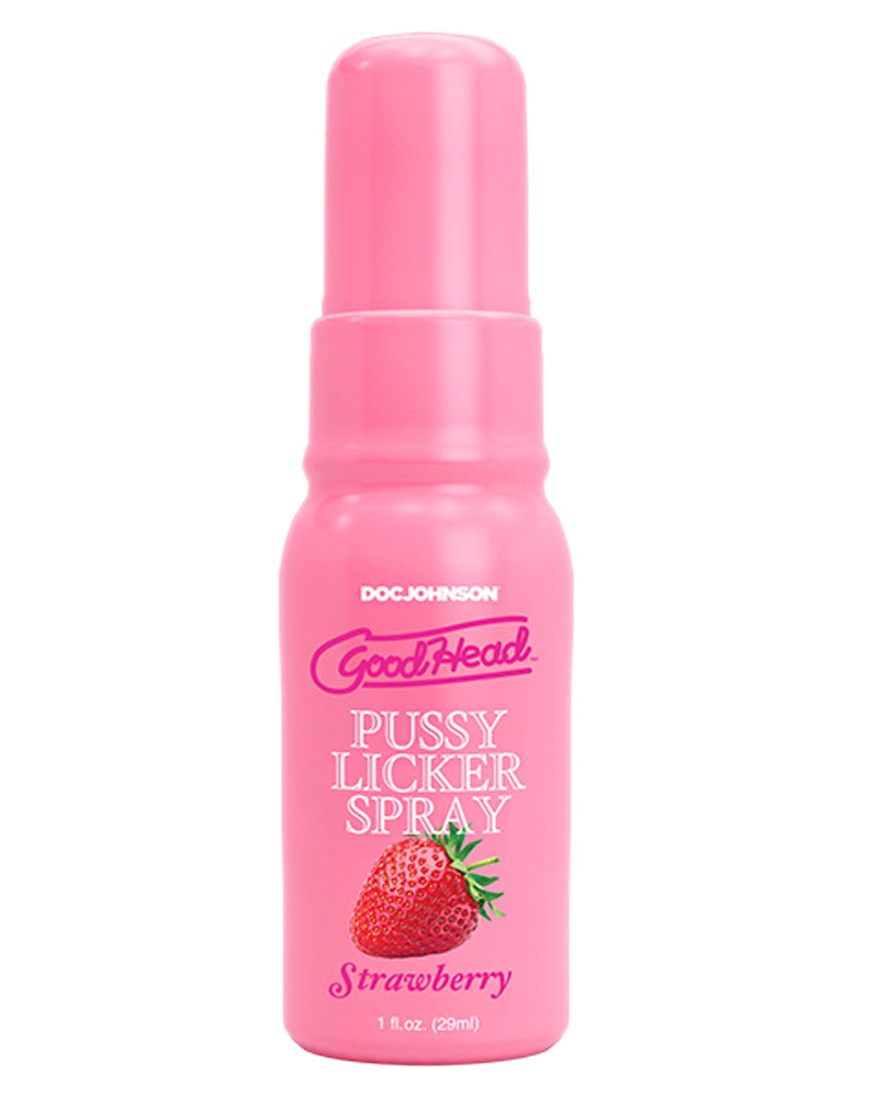 "Goodhead Pussy Licker Spray Strawberry 1 Fl Oz DJ1364-25-CD"