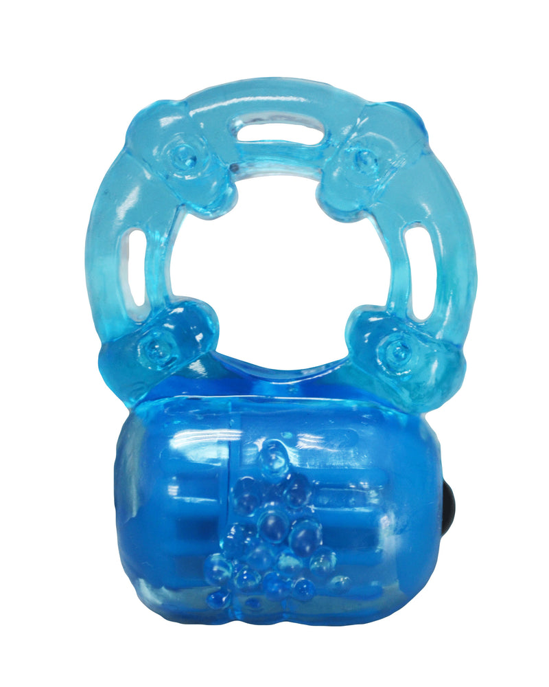 "Reuseable Cock Ring - Blue AL-283BL"