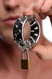 "Impaler Locking Cbt Ring With Spikes MS-AE842"