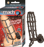 "The Macho Vibrating Cockcage - Black NW2595-2"