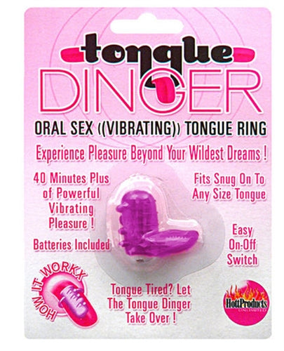 "Tongue Dinger - Purple HTP2171"