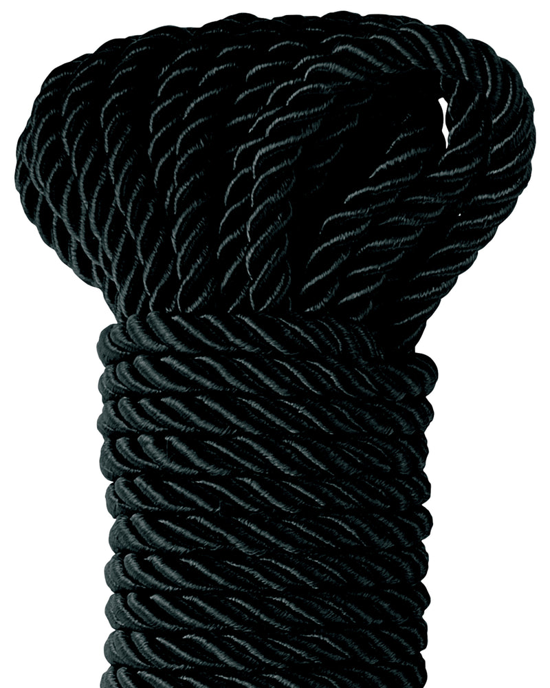 Fetish Fantasy Series Deluxe Silky Rope - Black