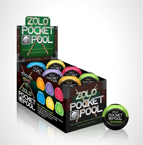 "Pocket Pool - 12 Pieces Display ZOLO-PP-12"