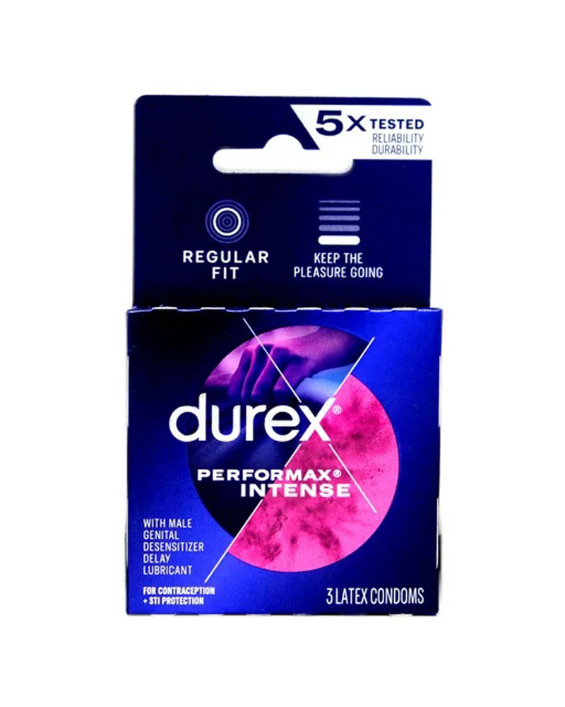 "Durex Performax Intense - 3 Pack PM3279"