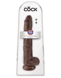 "King Cock 14 Inch Cock With Balls - Brown PD5534-29"