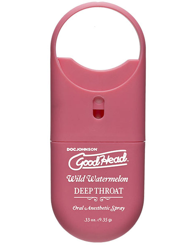 Goodhead - Deep Throat Spray to-Go - Wild Watermelon - .33 Oz.