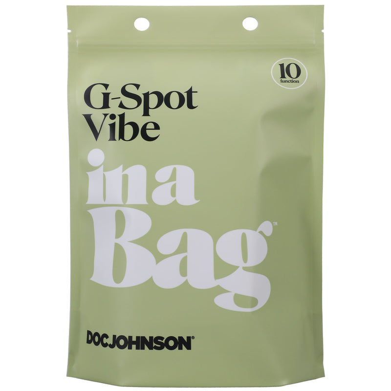 "G-Spot Vibe in a Bag - Black DJ5000-03-BG"