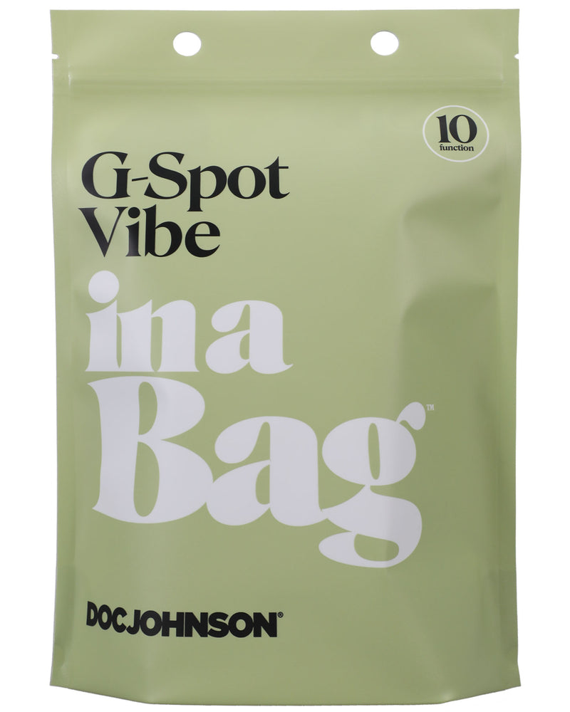 "G-Spot Vibe in a Bag - Black DJ5000-03-BG"