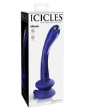 Icicles No. 89 - With Silicone Suction Cup - Blue