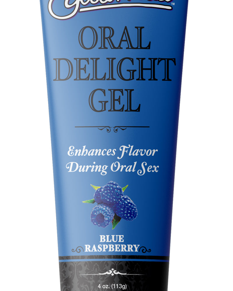 "Goodhead - Oral Delight Gel - Blue Raspberry - 4 Oz. DJ1361-08-BU"