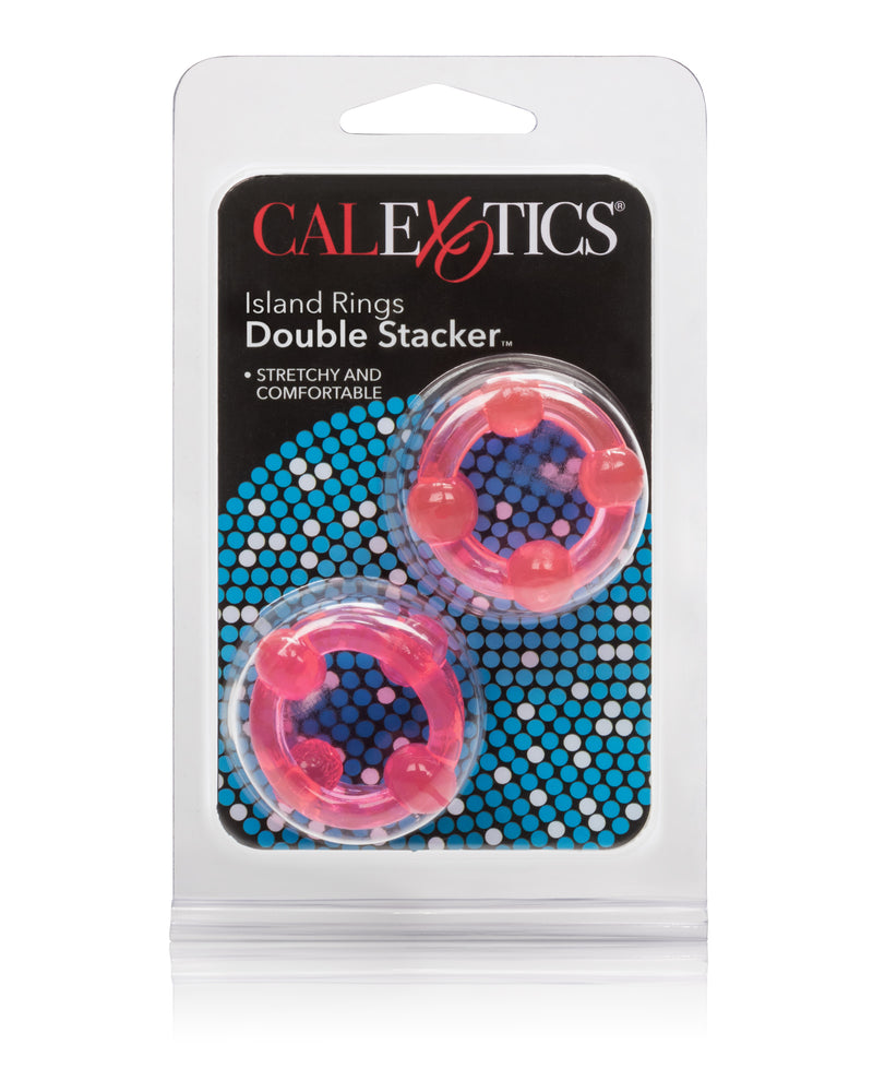 Island Rings - Double Stacker - Pink