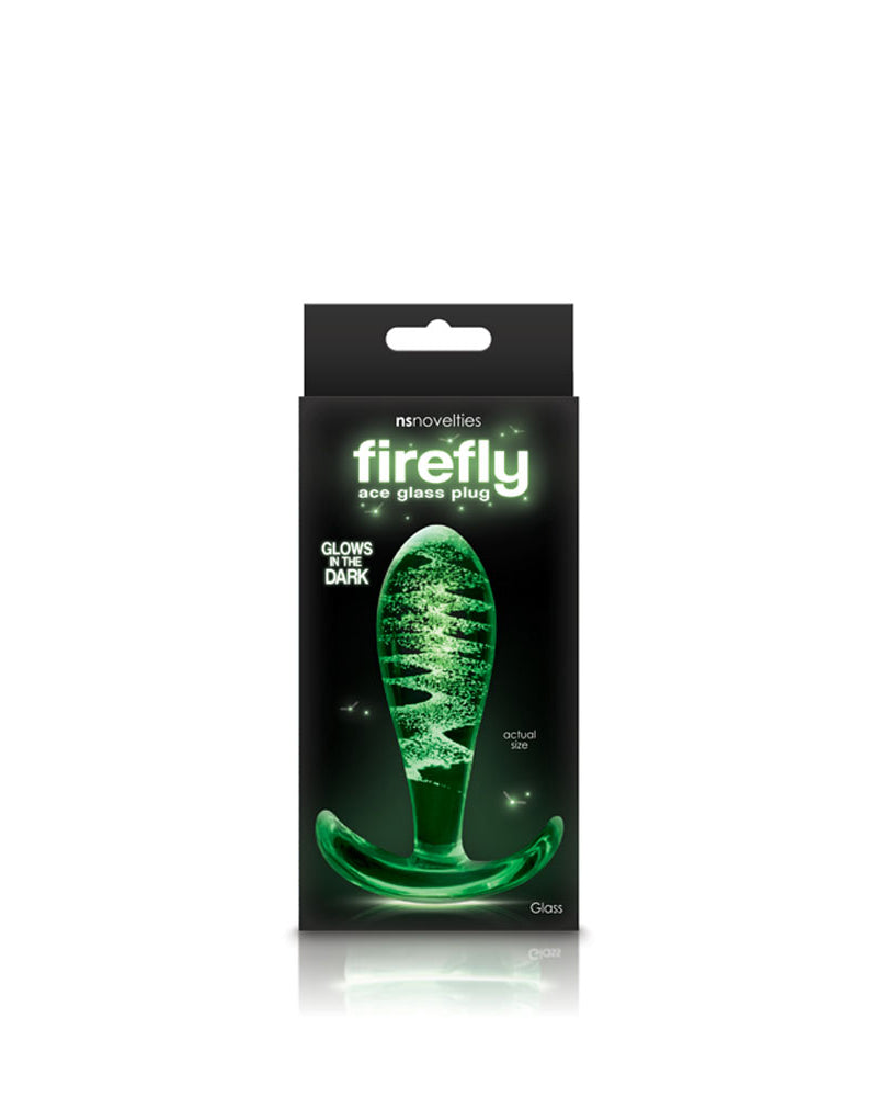 "Firefly Glass - Ace Glass Plug - Clear NSN0491-51"