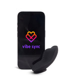 Nu Sensuelle Lyra Panty Vibe App Driven - Black