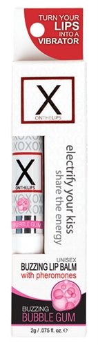 "X on the Lips Lip Balm - Bubble Gum - .75 Oz. SEN-VL203"