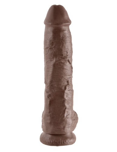 "King Cock 10-Inch Cock With Balls - Brown PD5509-29"