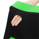 Get Lucky Strap on Boxer Shorts - Xsmall-Small - Green/black