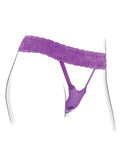 "Fantasy for Her Ultimate G-Spot Butterfly Strap-on - Purple PD4963-12"