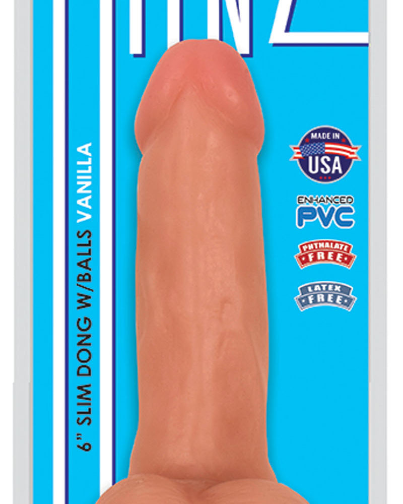 "Thinz 6 Inch Slim Dong - Vanilla CN-12-0510-10"
