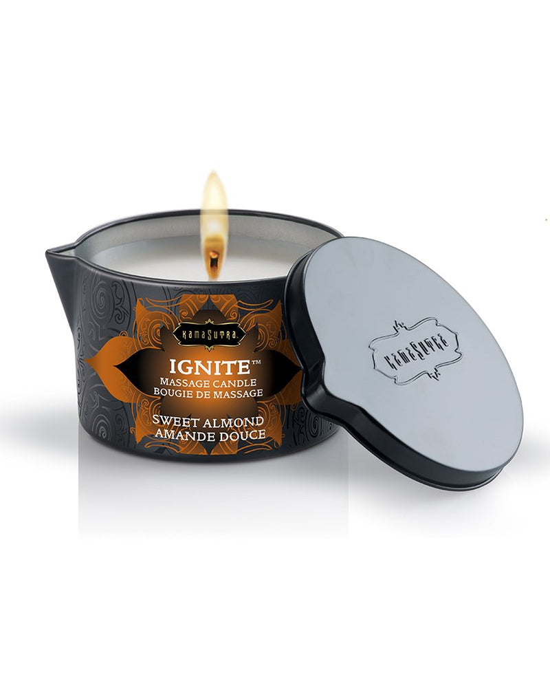 Ignite Sweet Almond Massage Candle - 6 Oz.
