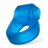 Glowdick Cockring With Led - Blue Ice