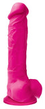 "Colours Pleasures - 8 Inch Dildo - Pink NSN0405-24"