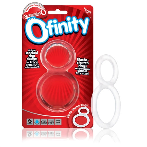 "Ofinity Double Ring - Clear OFY-C-110E"