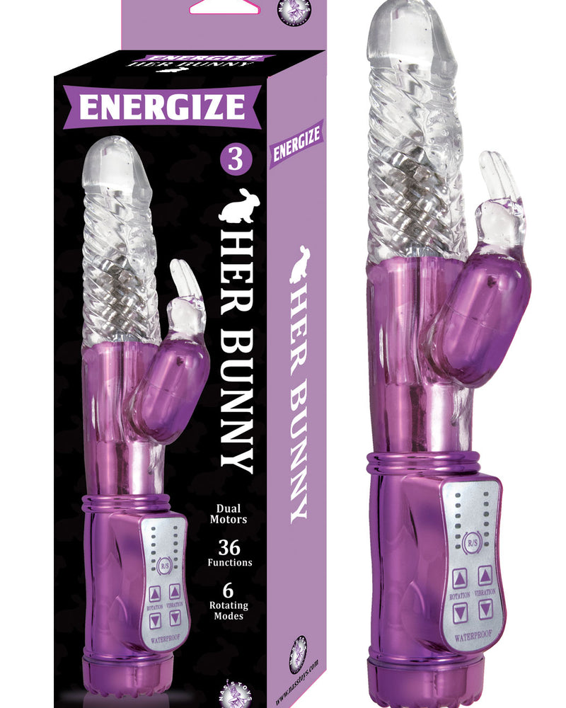 "Energize Her Bunny 3 - Purple NW2792-2"