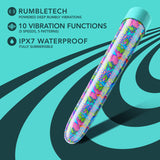 Limited Addiction - Utopia - 7 Inch Rechargeable Vibe - Aqua