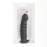 Kendall Silicone Dong Swirled Satin Finish - Black